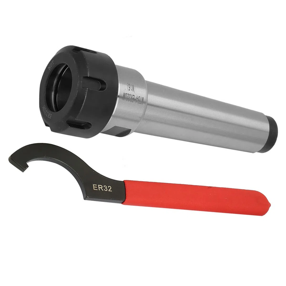 Portabrocas ER32 MT4 Para Fresadora Y Torno CNC Con Llave Incluida Compatible Con Herramientas De Taladrado Y Mecanizado Profundo