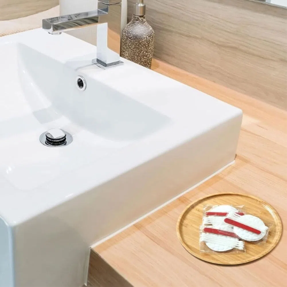 Kit de Amenidades de Hotel a Granel,150 Piezas Juego de Hospitalidad de Hotel Empaquetado Individualmente,Productos de Higiene Incluyen Almohadillas de Algodón Cosmético,Hisopos de Algodón