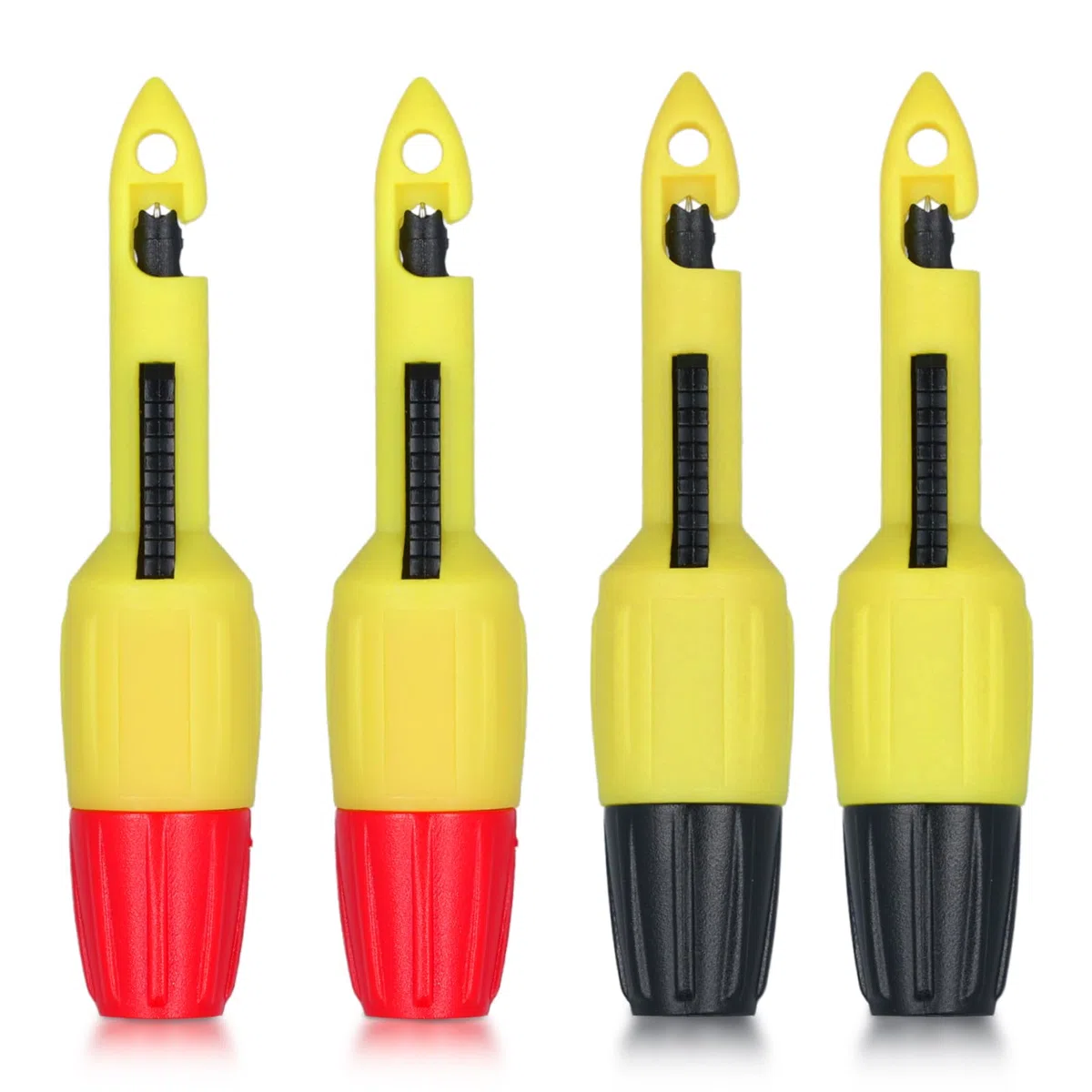 4uds Sonda Perforadora de Alambre, Sonda de Alambre Clip Perforador de Aislamiento Sonda de Alambre para Multímetro para Prueba de Termómetro de Voltímetro de Voltaje (2mm, 4mm)