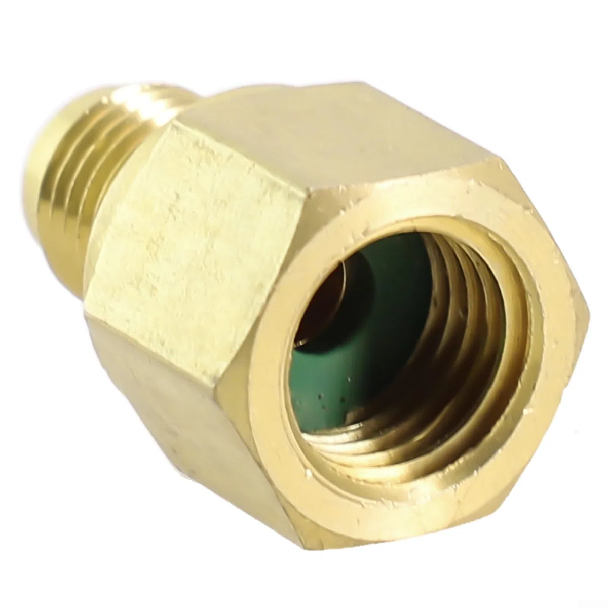Juego de adaptadores SAE hembra de 1/4 pulgadas y válvulas macho ACME de 1/2 pulgada para conexiones fiables