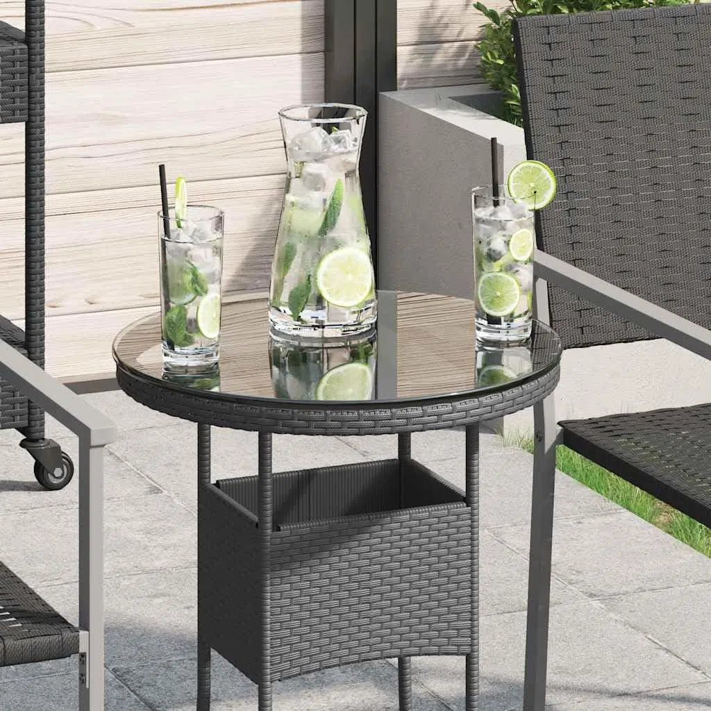 Tablero de Mesa de Cristal Templado Redondo 400 mm, Mobiliario Accesorios para mesas Tableros para mesas, Transparente, 2.8kg