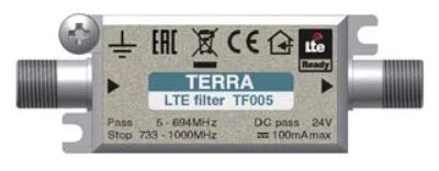 Filtro 5G de 50dB para Interior 5-694 MHz