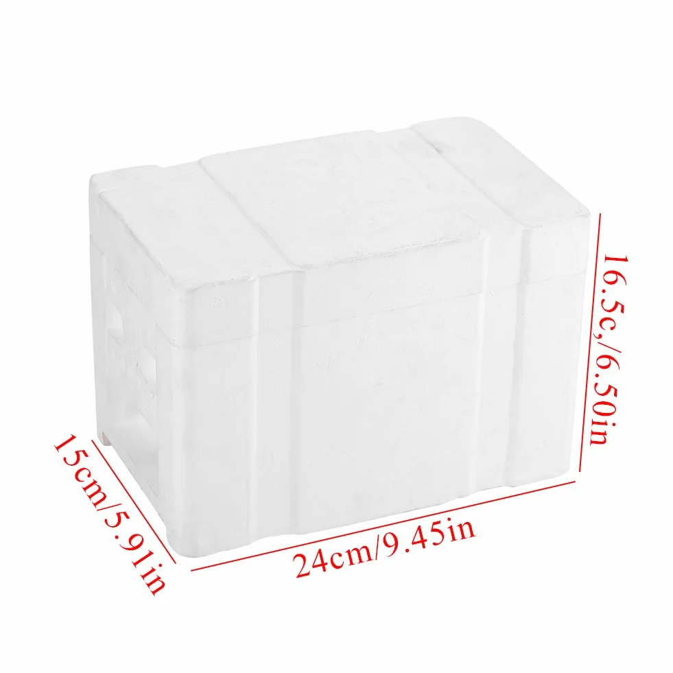 Caja de Colmena de Abejas de Cosecha, Caja de Polinización King Box de Apicultura de Colmena con Tinte Lavado para Control de Temperatura, Polinización de Jardín