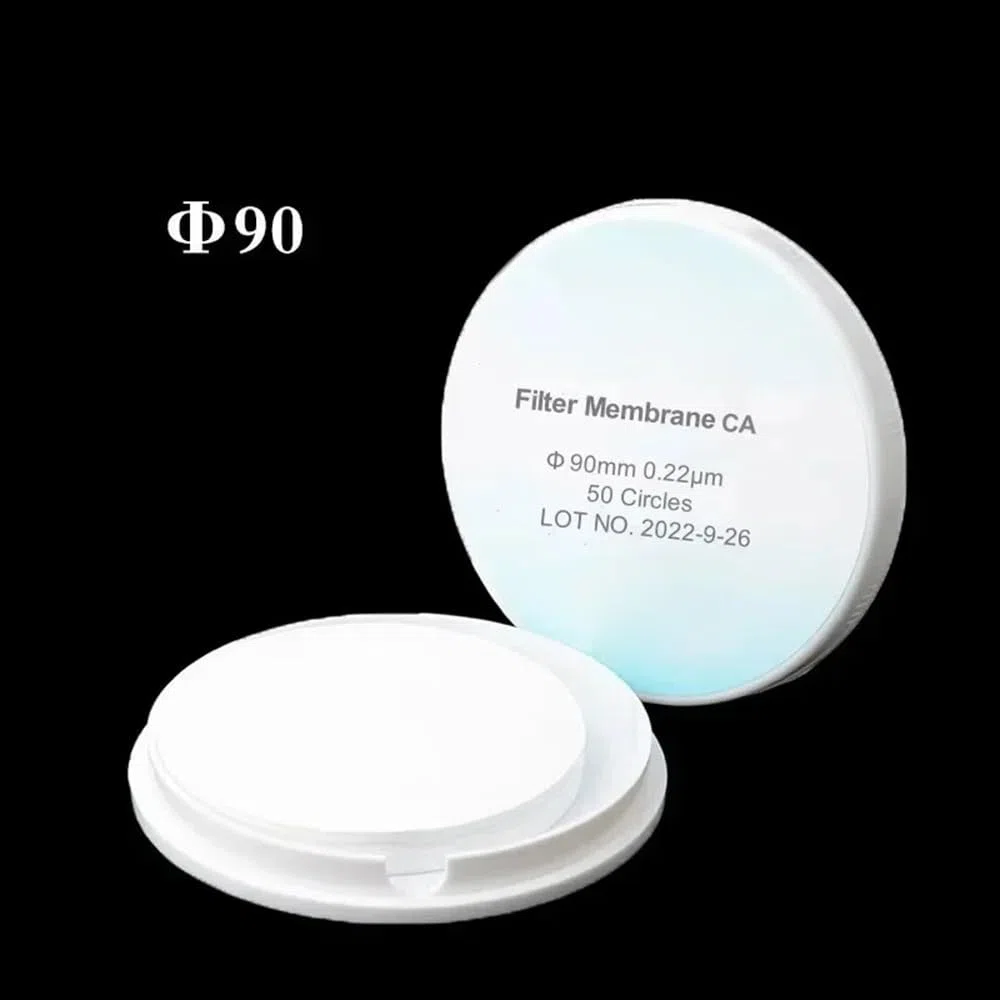 Cristalería de Laboratorio Filtro de membrana microporoso Diámetro 25 mm 47 mm 50 mm 60 mm 150 mm Membrana Membranas de microfiltro(47mm 0.22um 50 Pcs)
