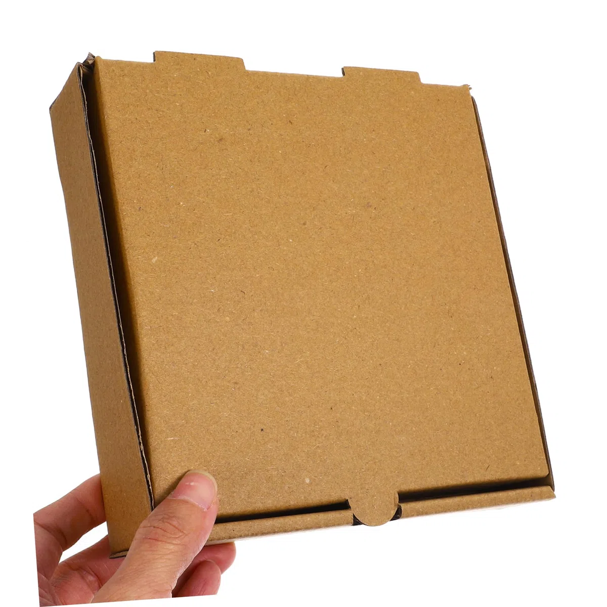 GARVALON 10 cajas de cartón para pizza, cajas de papel para sacar pizza, cajas de almacenamiento para pizza, bandejas de papel para pizza, cajas de papel para pizza, boquillas de pizza