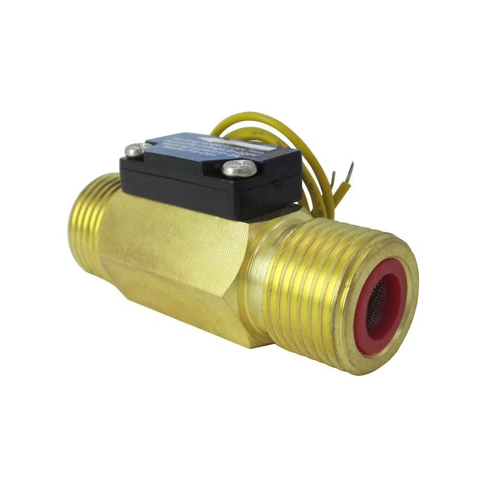DIGITEN G1/2" interruptor de flujo de agua líquido con filtro 1-30L/min, 0-2A/0-220V (AC o DC)