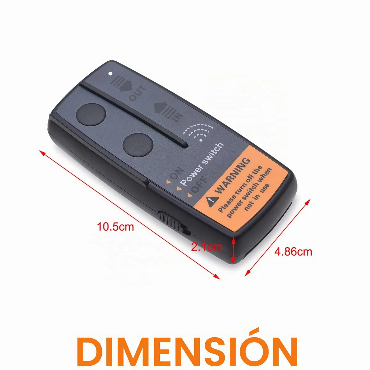 KAOLALI Juego de Mando a Distancia Inalámbrico de 12 V/24 V para Cabrestante de 2 Piezas, Universal de Alta Sensibilidad, Controlador de Cabrestante Eléctrico para Coche, ATV, Jeep