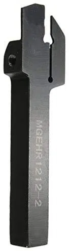 Mgehr 1212-2 - Herramientas de torno de metal para ranura con soporte para barra perforadora para torno y puntas MGMN200-G