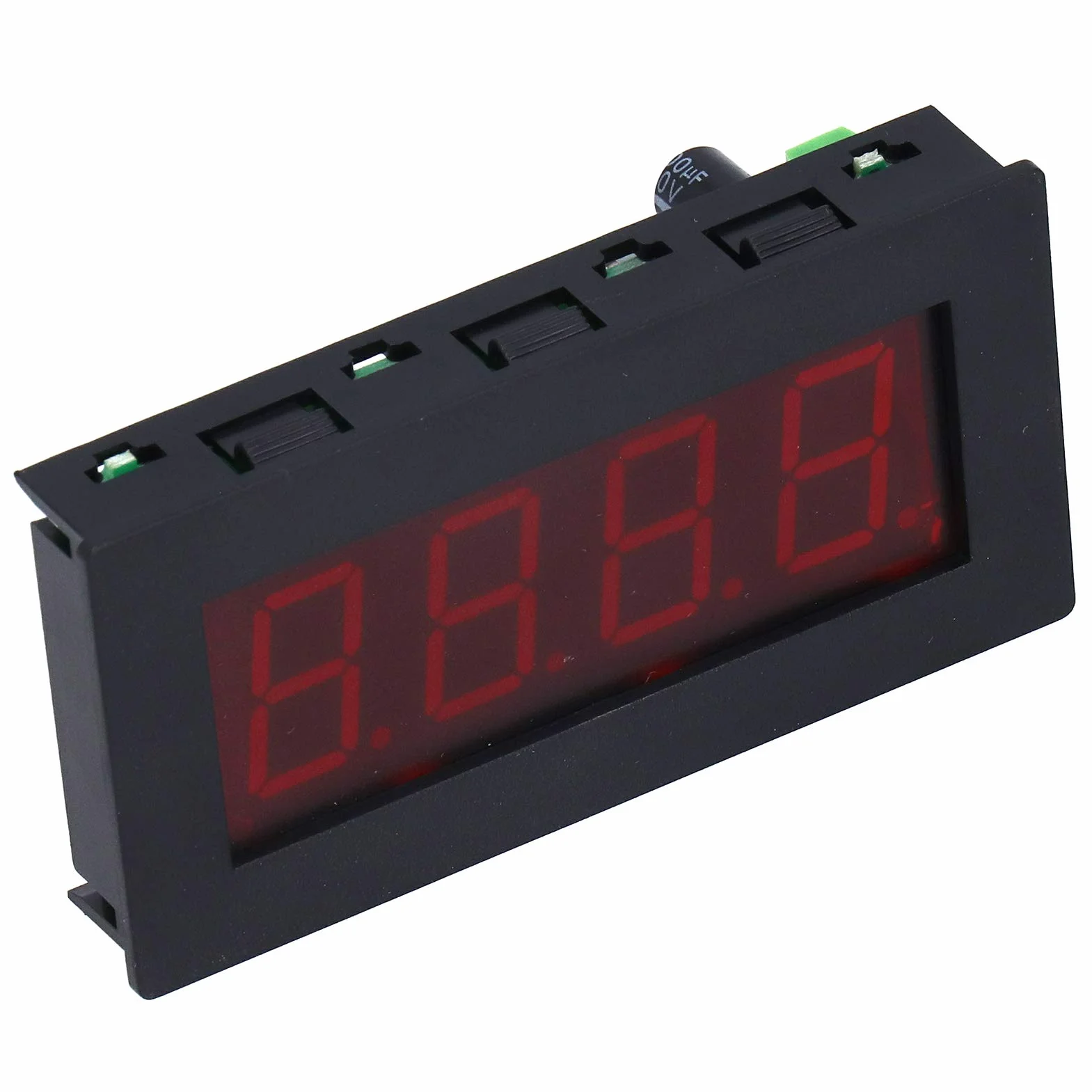 Pantalla LED 7 Segmentos Módulo Modbus RTU, Pantalla Digital 4 Dígitos, Display para PLC, Comunicación Serie, Componentes Electrónicos Industrial