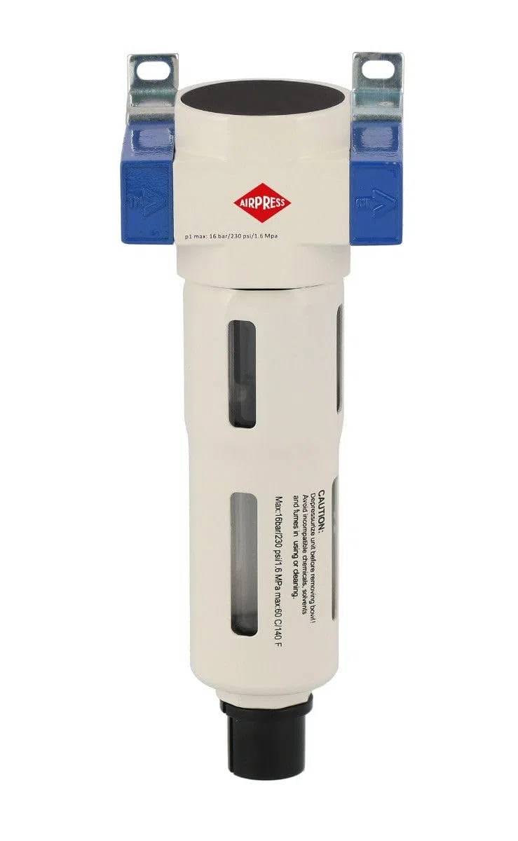 AIRPRESS - Separador de agua y aceite 1/4" 15 bar sistemas aire comprimido