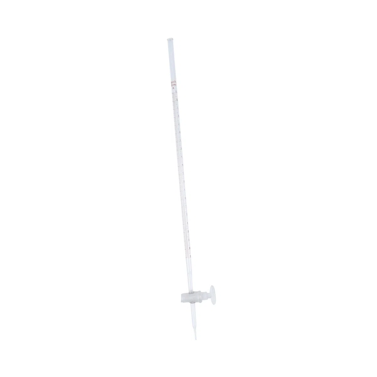 VILLCASE Bureta De Vidrio De Laboratorio Herramienta De Bureta De Ácido De Vidrio De Borosilicato De 10 Ml Tubo De Titulación Química Tubo Recto Instrumento Químico De Bureta De Ácido Para