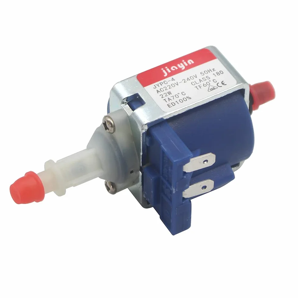 JYPC-4 AC 220V - 240V 22W Original émbolo Tipo 220cc/min Bomba de succión de agua Bomba electromagnética de solenoide líquido