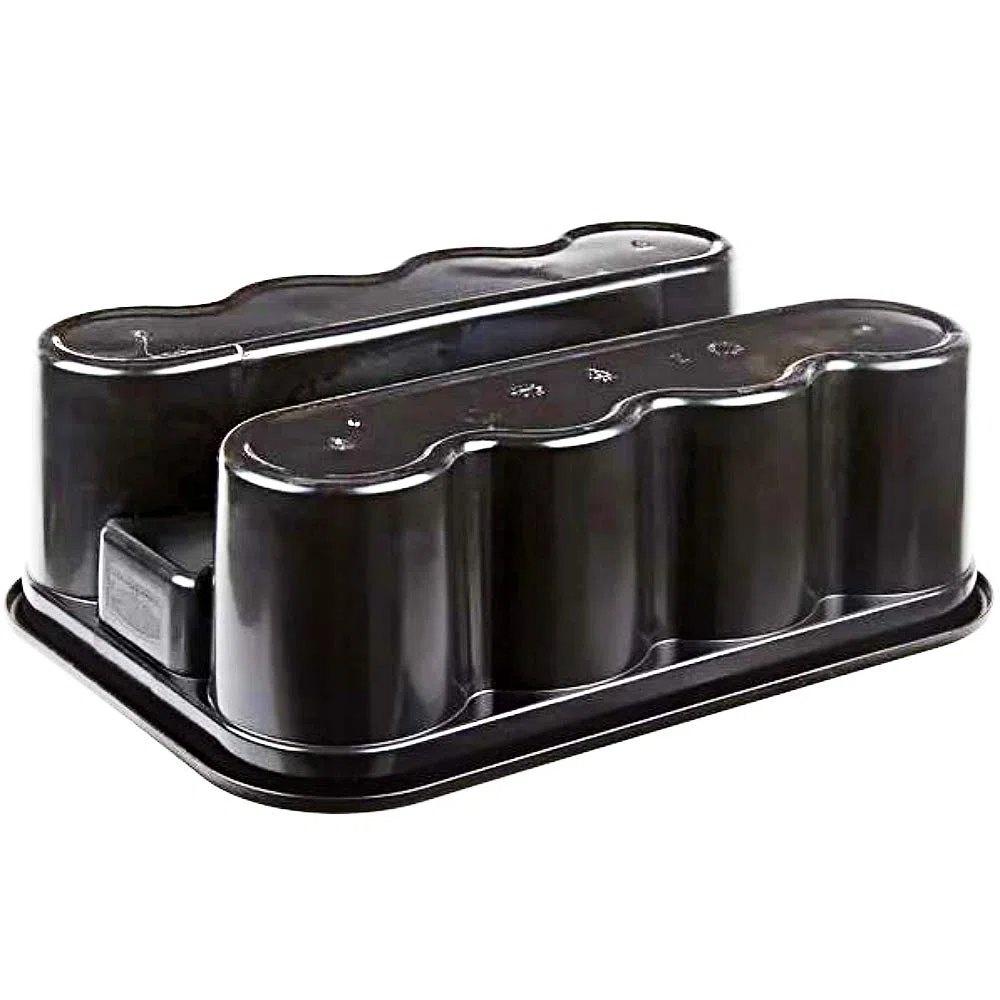 Rubbermaid Commercial Products Commercial Deluxe – Bandeja para transportar, color negro