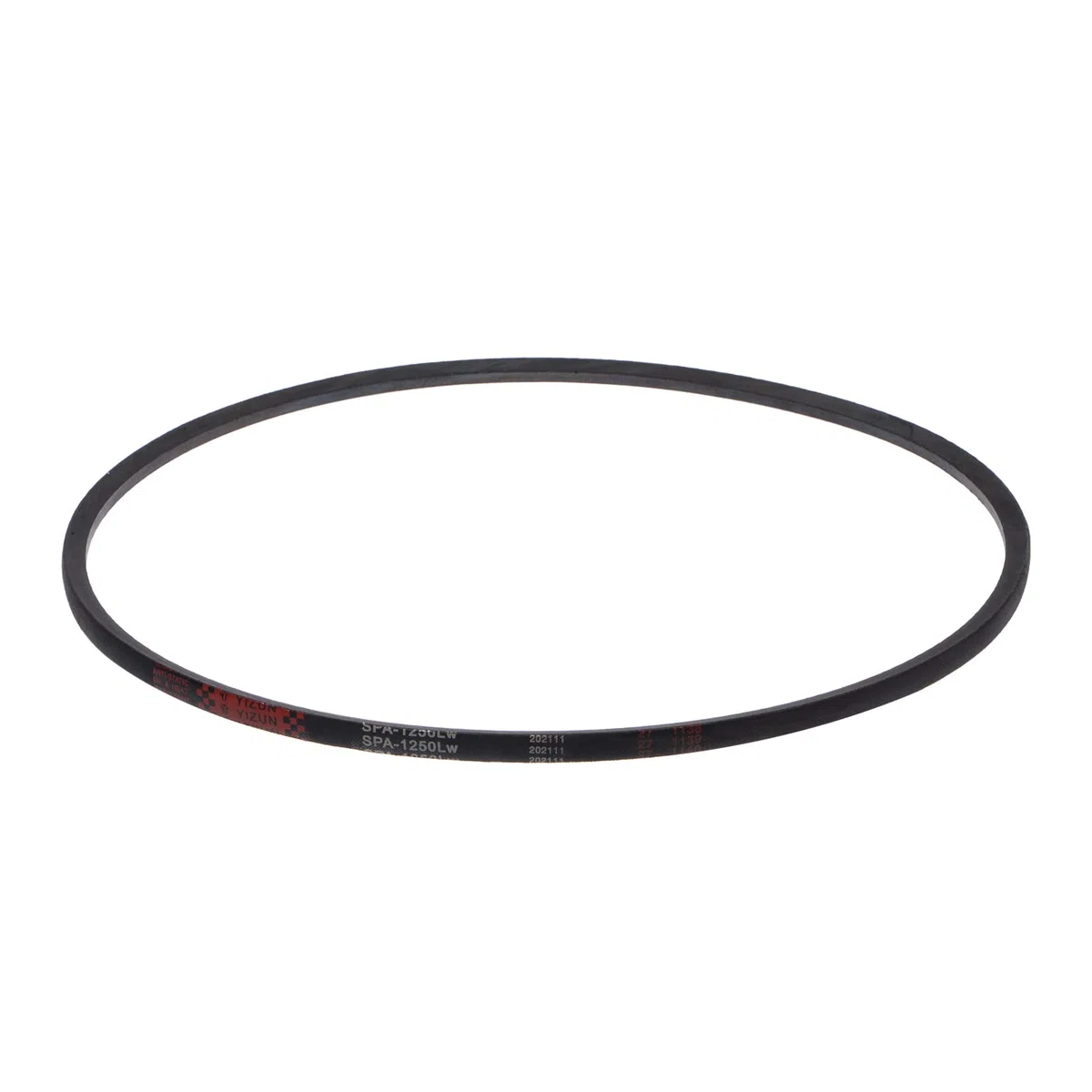sourcing map SPA-1250 - Correa trapezoidal (1250 mm, ancho de 13 mm, altura de 10 mm, goma para transmisión de potencia)