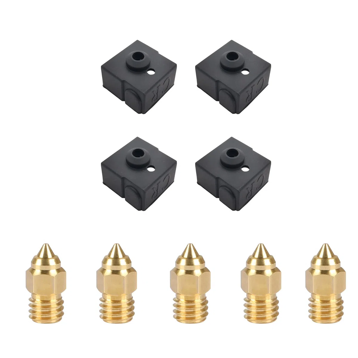 Creality Ender 3 V2 Neo Hotend Kit, piezas de impresora 3D ensambladas Hotend con calcetines de silicona y boquillas de 0,4 mm para Ender 3 V2 Neo, Ender 3 Max Neo, Ender 3 Neo