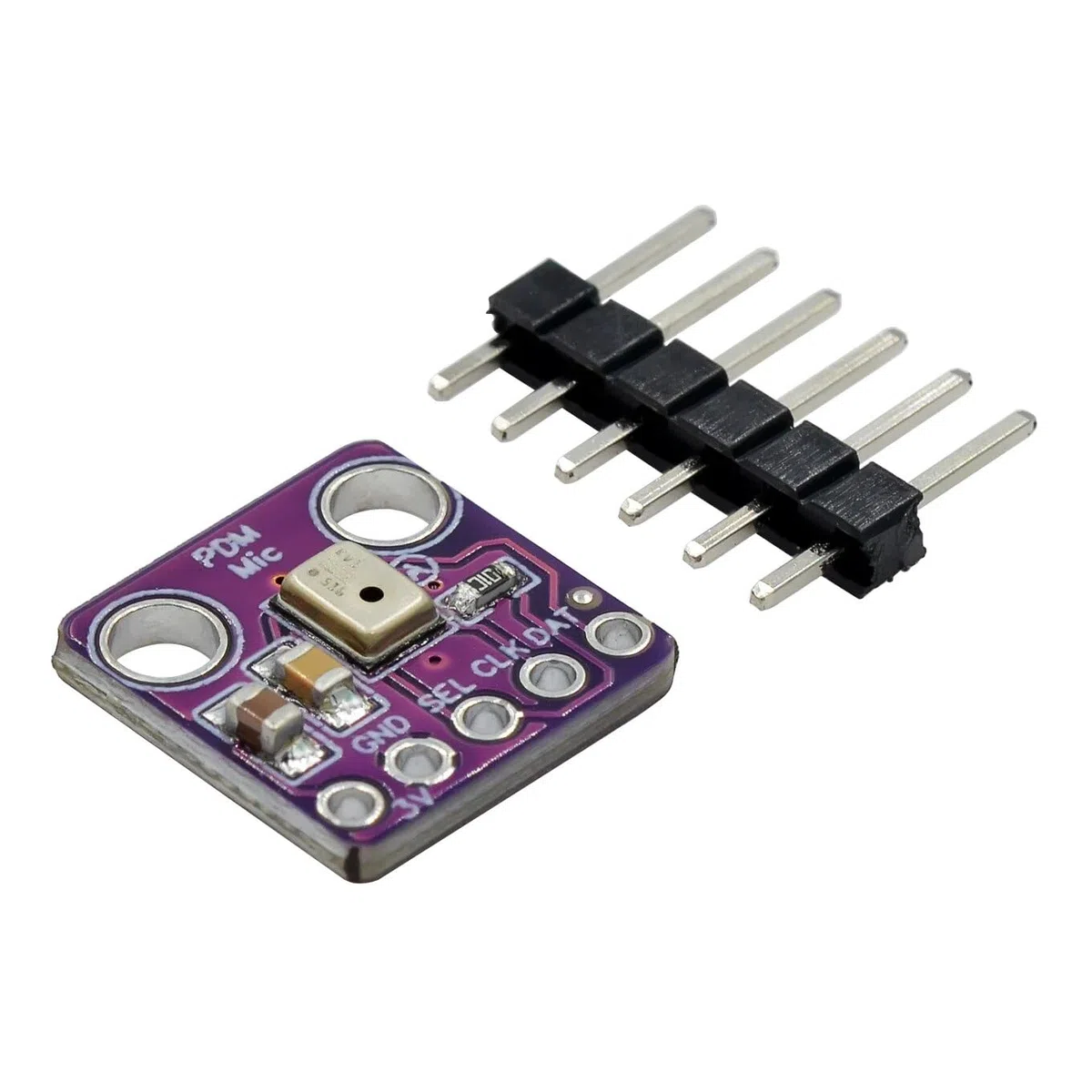 2 uds Módulo de micrófono omnidireccional MEMS Digital MP34DT01 PDM