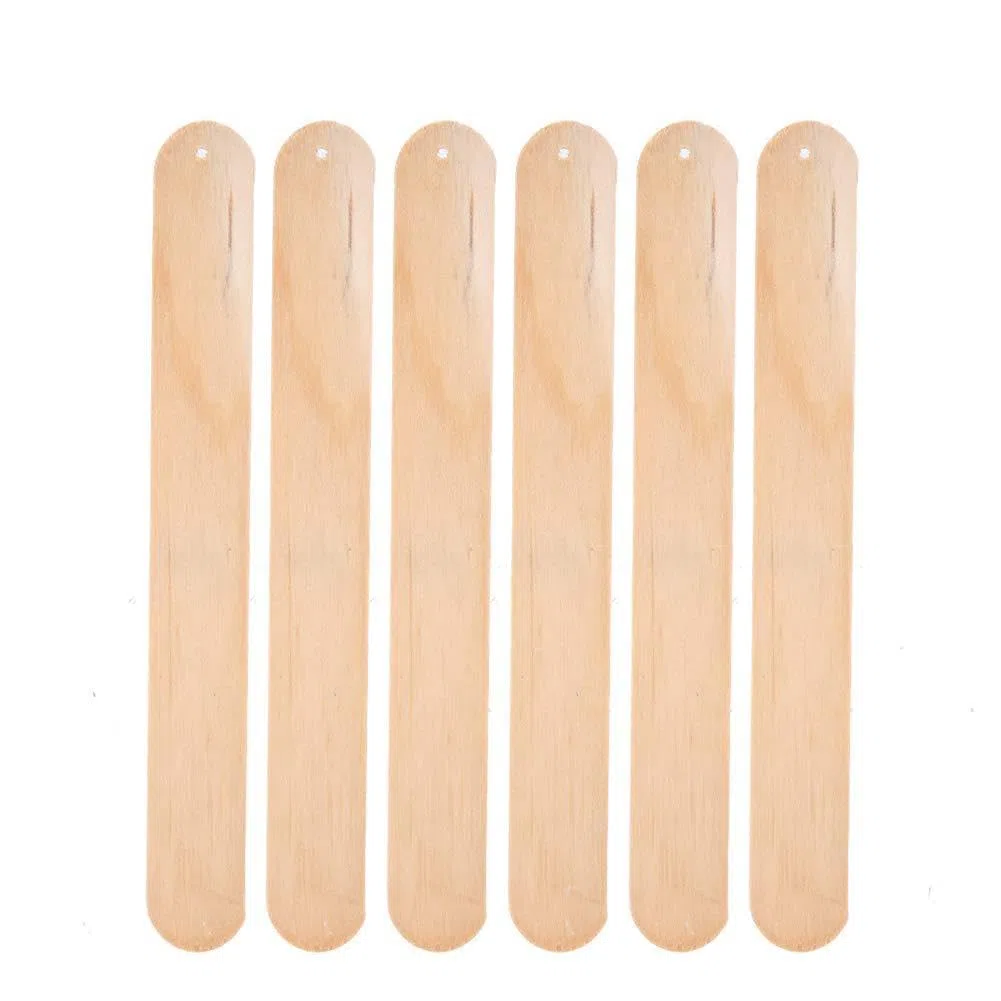 GLOGLOW Asesino de Larvas de Polilla de Cera de Abeja, Tiras de Madera Acaricidas Profesionales para Apicultura, Efecto Rápido bajo, con Colgar entre Colmenas para Apicultor