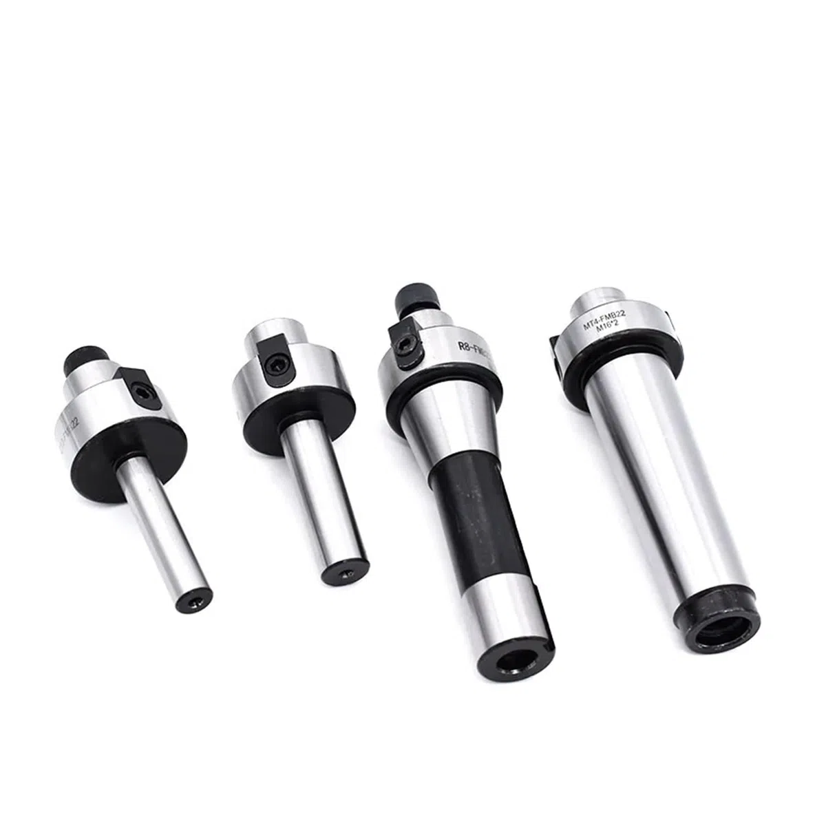 MT2 MT3 MT4 R8 FMB22 FMB27 BT30 NT30 ISO30 Mango de Herramienta Barra de tracción Arbor Shell Extremo Molino Adaptador máquina Herramienta(C12-FMB22)