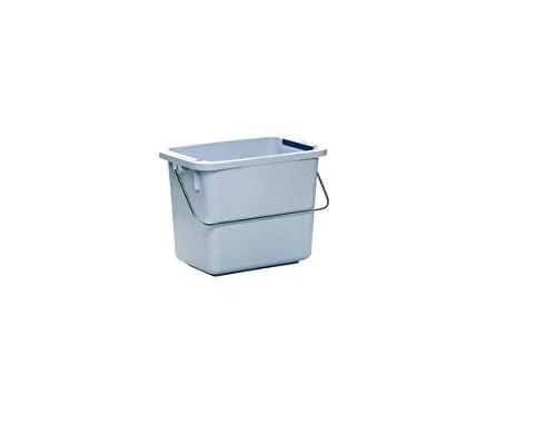 Vileda Origo Cubo 6L gris con 8 Color Clips