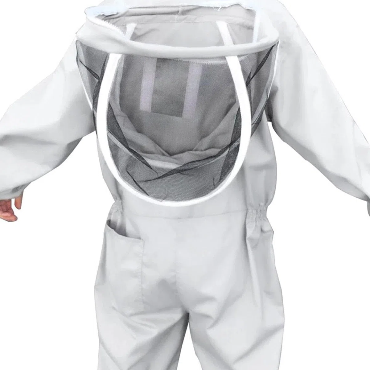 Traje de Apicultura Ventilado, Traje de Apicultor Profesional con Velo, Ropa Apicultura Protección Cuerpo Completo Transpirable, Traje de Abejas para Apicultura Anti Avispas Equipo Hombres Mujer