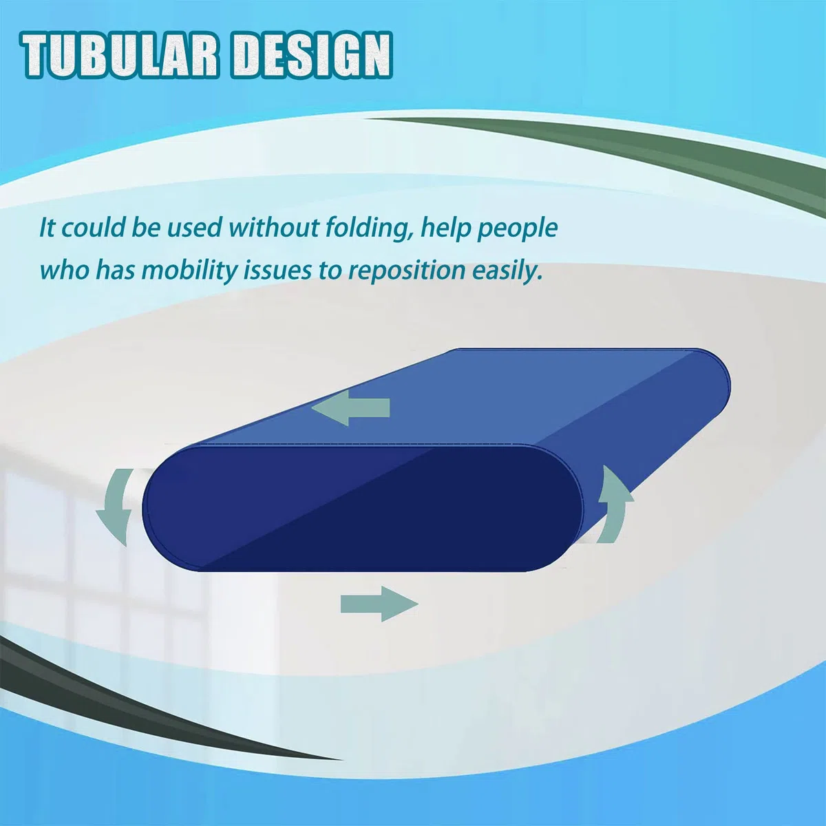 Sábanas deslizantes para pacientes en mudanza en la cama, hospitales y uso en el hogar, sábanas de hospital de transferencia para reposicionamiento para coches, sillas de ruedas. (90 cm x 68 cm)