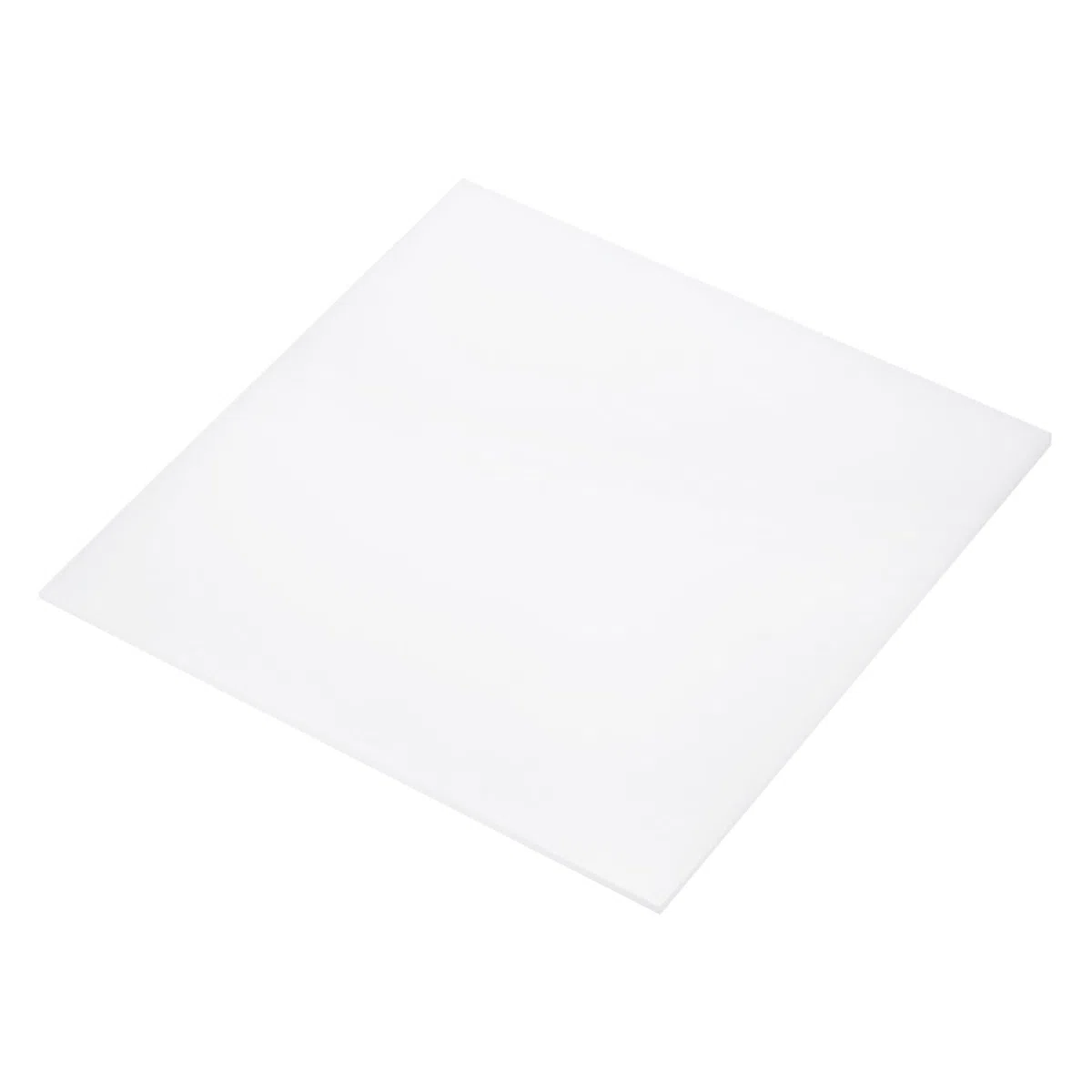 DMiotech 12 x 12 x 0.1 Pulgadas Hojas de UHMW de Plástico, Polietileno de Ultra Alto Peso Molecular, Tablero de Polietileno Blanco Opaco para Automoción, Química, Manufactura
