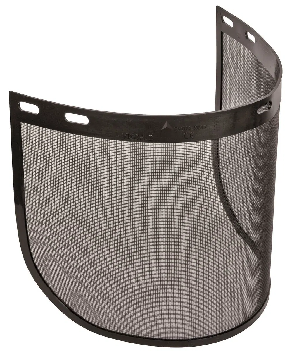 Delta plus - Kit visera visor-g adaptable rejilla metal negro (2u)