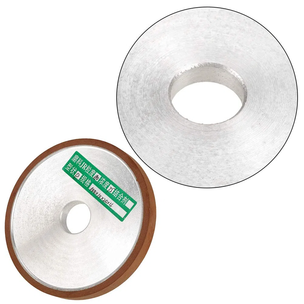 Disco de Esmerilado Resina Diamante 100x20x10mm para Molinillo Corte, Herramienta Pulido Grano 180