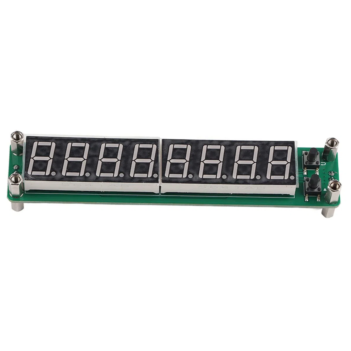 PLJ 8LED H RF Frecuencia de Señal, Frecuencímetro Digital Rf Medidor de Frecuencia de Señal Contador de Cimómetro Módulo de Prueba 0.1~1000MHz (fuente Retroiluminada(Fuente retroiluminada azul)