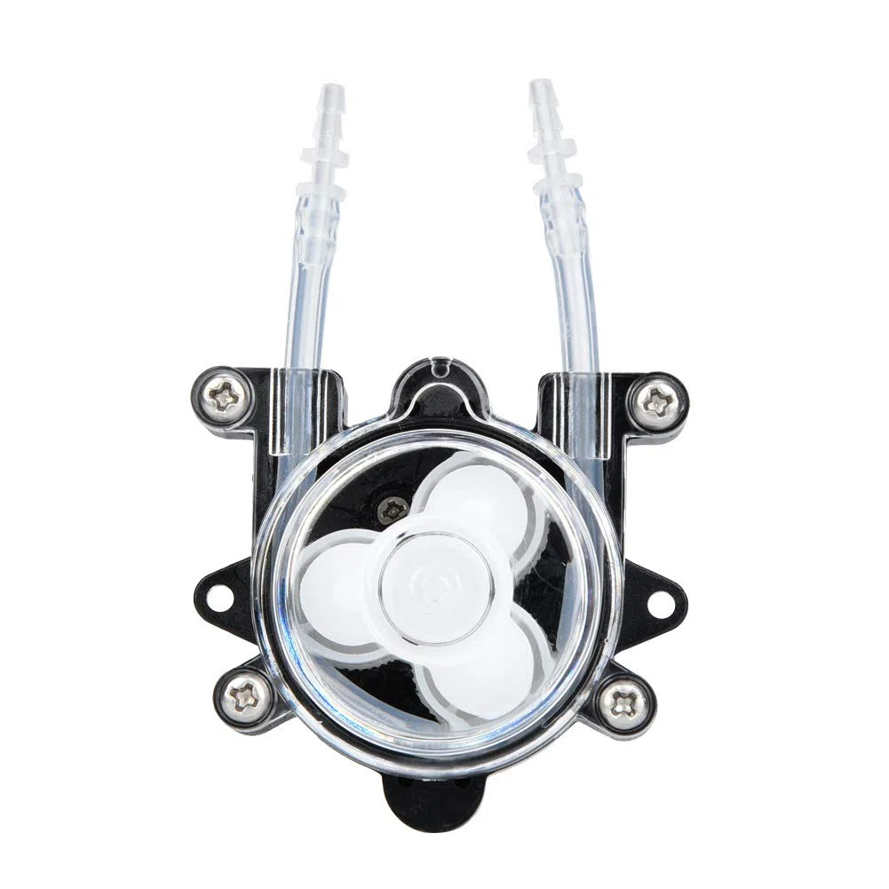 Dioche Mini Bomba Peristáltica de Laboratorio G528 DC 12V, Duradera, 2*4 (Tubo), 0-150 Ml/min