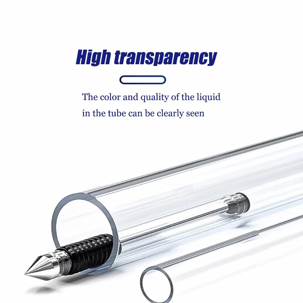 Tubo plastico OD28mm-38mm Espesor pared2mm-5mm L500mm Tubo Transparente rígido Tubos PVC Redondo plastico,38mm*3mm