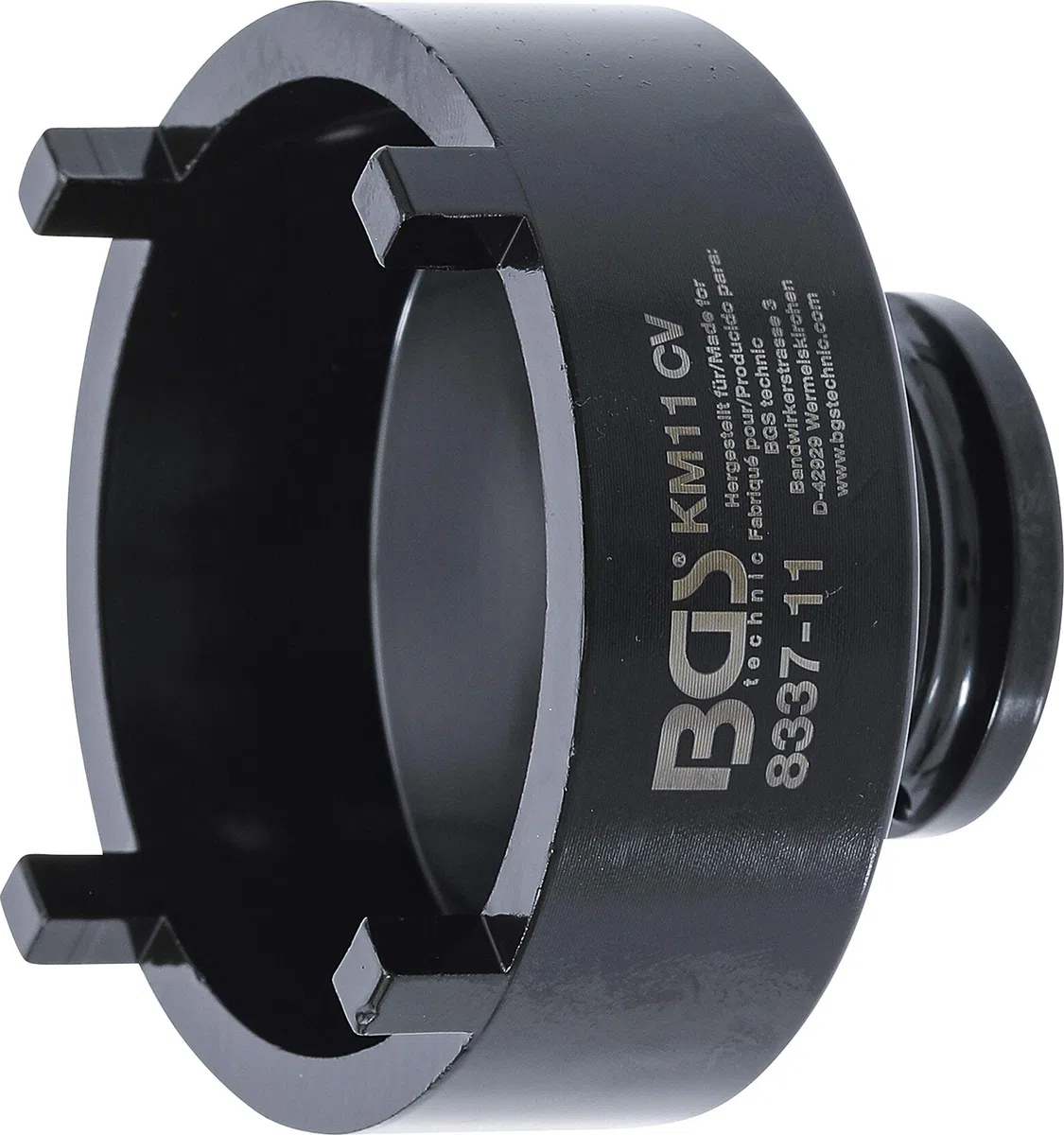 BGS 8337-11 | Vaso almenados | para tuercas ranuradas dientes externos | KM11
