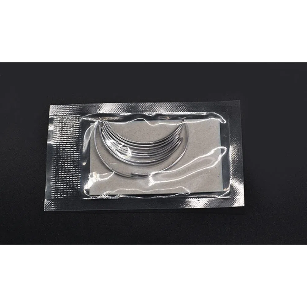 10 agujas curvadas, acero inoxidable para sutura veterinaria, varios tamaños, para cerdo, ganado, oveja, aves de corral, herramientas para ganado, 11 x 34