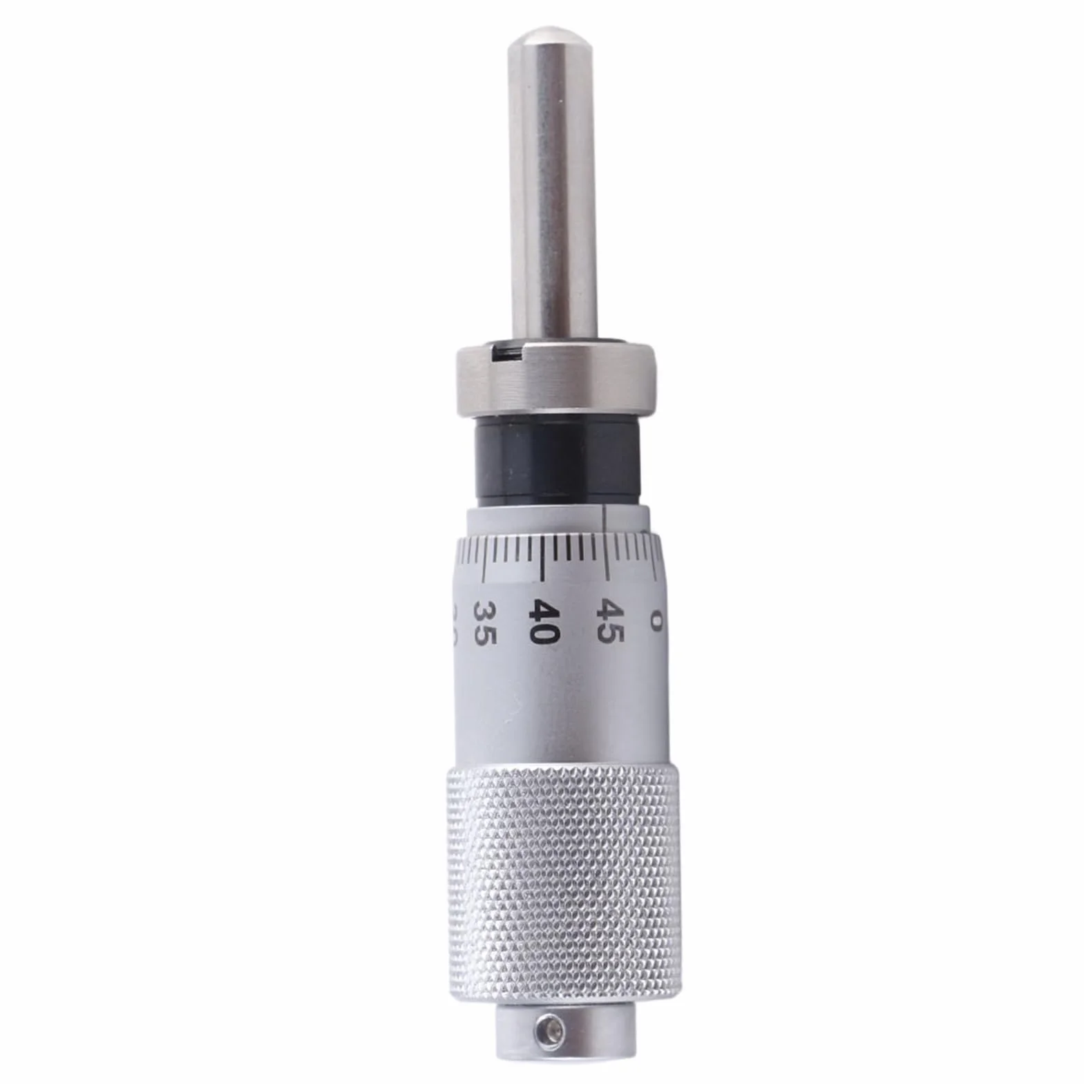 Cabezal de Micrómetro de 0-13 mm Herramienta de Medición de Diámetro Interno de Micrómetro de Metal para Afinar Varios Instrumentos de Precisión(Ball Head with Nut)