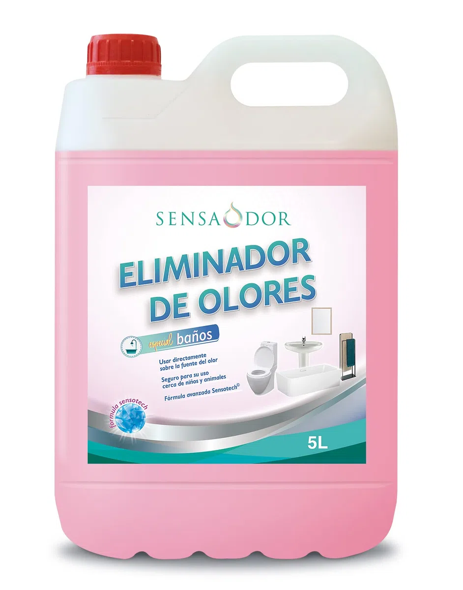 Eliminador de olores para Baño. Garrafa 5L. Sensaodor.