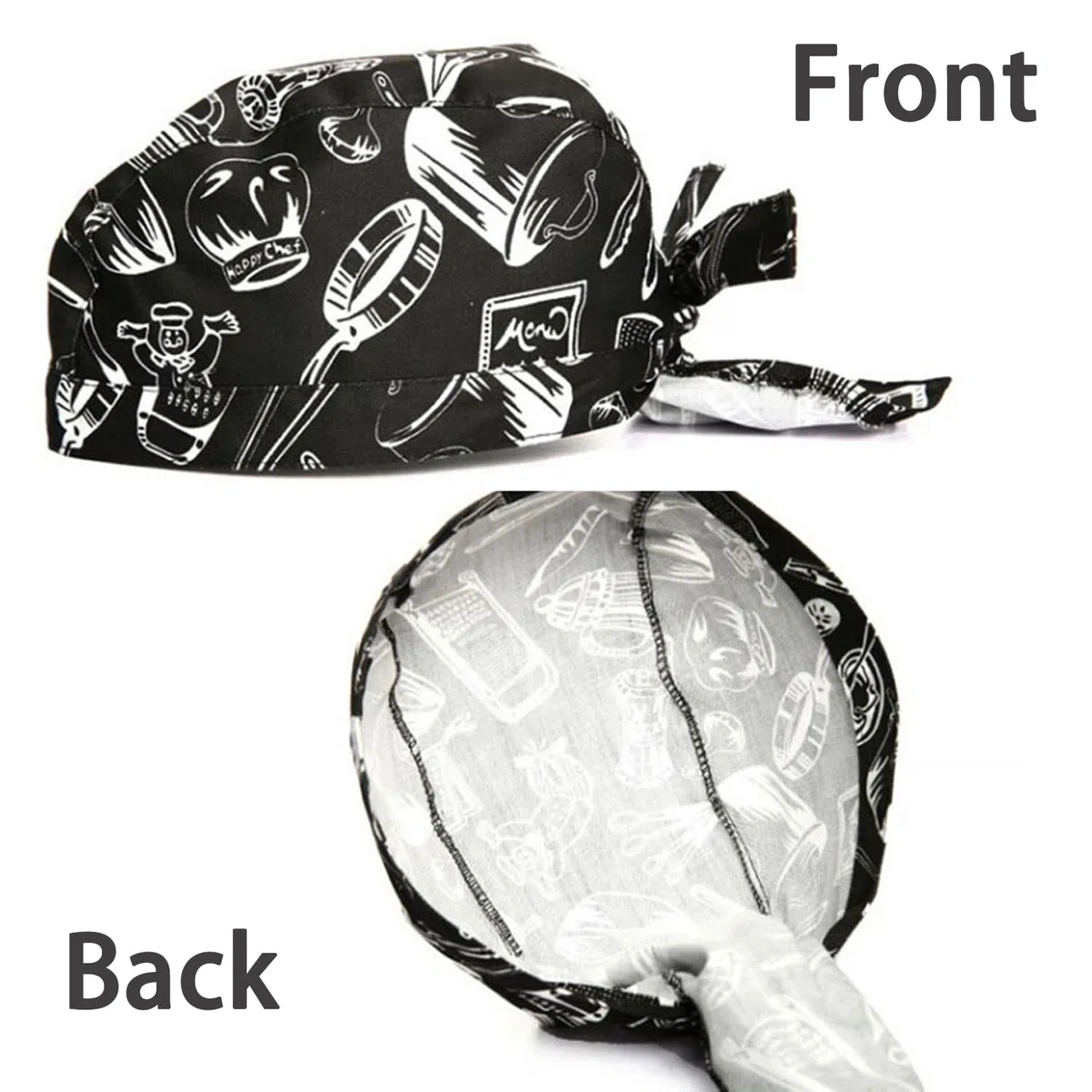 8 Piezas Gorro Cocinero, Gorra De Cocinero Unisex, Gorros De Chef Panaderos, para Adultos, Hotel, Restaurante