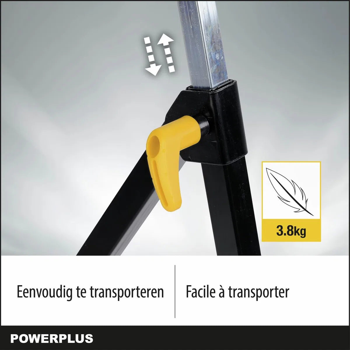 klappbarer Rollbock Materialständer Rollenbock höhenverstellbar 30cm breit - MAX 60 kg Last - Staffelpreis - POWX0700T_VS