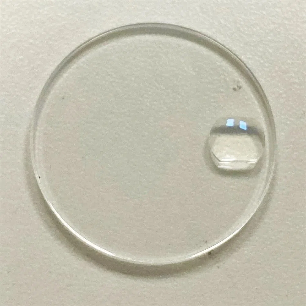 2 uds lente de vidrio plan0 20 23 42 47 55 58 60 63,5 65 74 75 MM, lente de vidrio óptico redondo de 2mm de espesor, lente for linterna(65mm x 2.5mm)