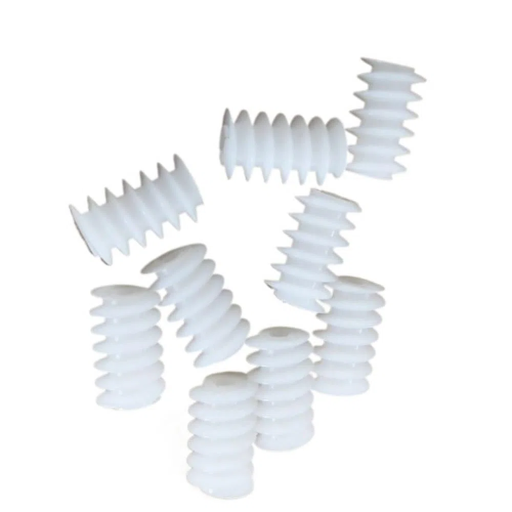 10 varillas de plástico for motor helicoidal de 4,2 mm de diámetro exteri0r, engranaje helicoidal de plástico de 0,3 módulos, adecuado for motor de 1 mm de diámetro de eje