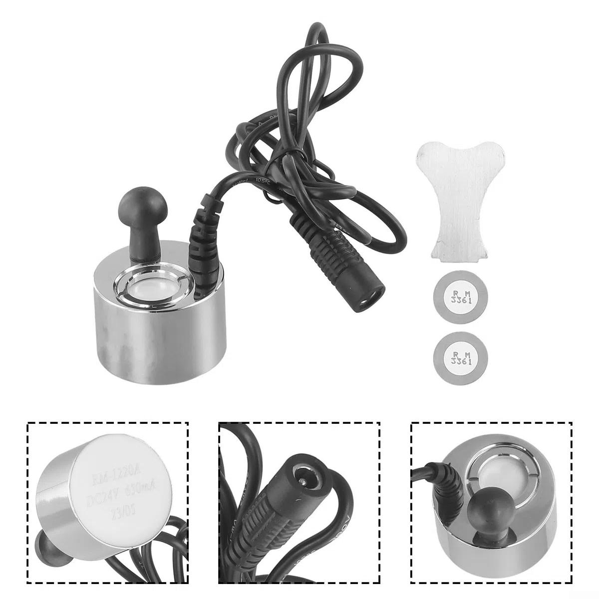 Discos transductores de fuego eléctricos+herramienta para DIMPLEX M011B, se adapta a ALM20 (Serie A) y AUB20 (Serie A), mejora el flujo de agua