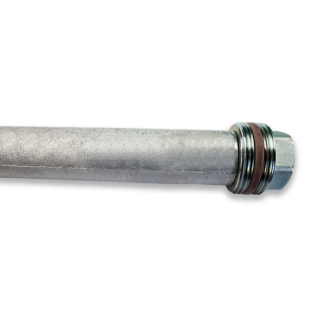 SUNEX Ánodo de magnesio 40x420mm, ánodo de sacrificio para calentadores de agua, calderas y calentadores de agua instantáneos, 1 1/2 pulgadas, protección contra la corrosión, duradero, fácil