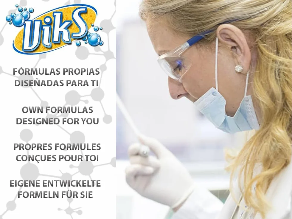 Viks | GLICERINA VEGETAL 99,5% PURO 5L | Para uso cosmético: jabones, geles, champús, cremas | Glicerol incoloro y soluble en agua y alcohol | 5 Litros