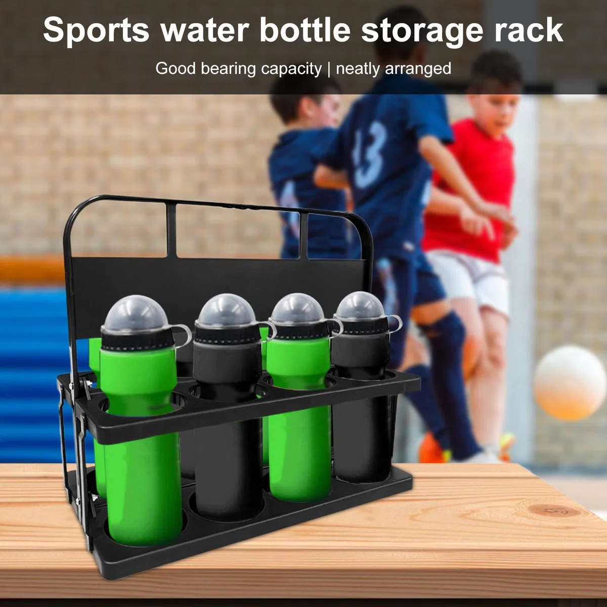 Portador de cerveza, estante portátil para cerveza | Caja portátil para botellas de bebidas | Paquete de 8 portadores de cerveza reutilizables, cajas plegables para servir y almacenar con asa, cubos d