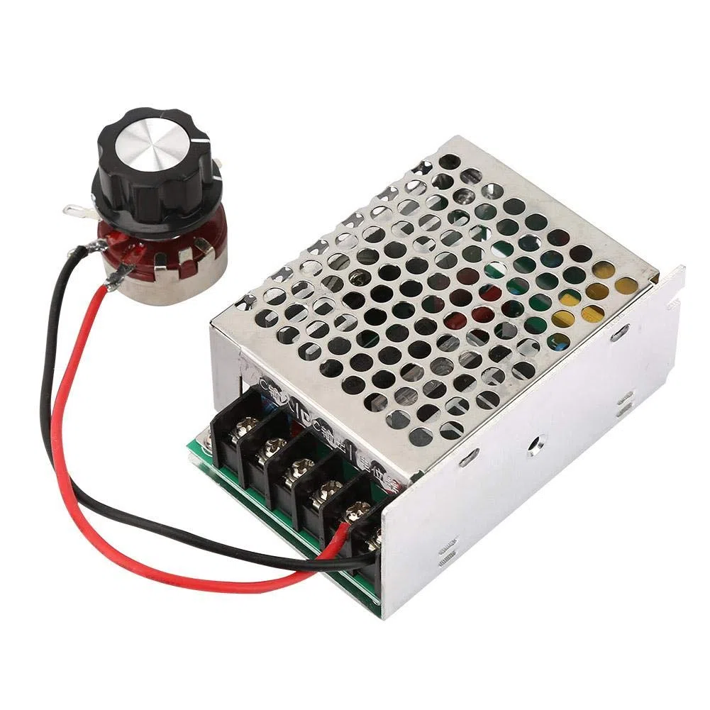 Regulador del motor de CC, 220V Controlador de velocidad del motor monofásico de CA Controlador de velocidad de CC de 4KW Controlador de velocidad de CC Controlador del motor de CC Entrada de CA mon