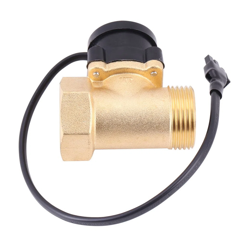 Interruptor de flujo, Ht-800 G1 Interruptor de sensor de flujo de agua Bomba de refuerzo de tubería Máquina láser Control de interruptor electrónico automático para ducha Calentador solar de baja pres
