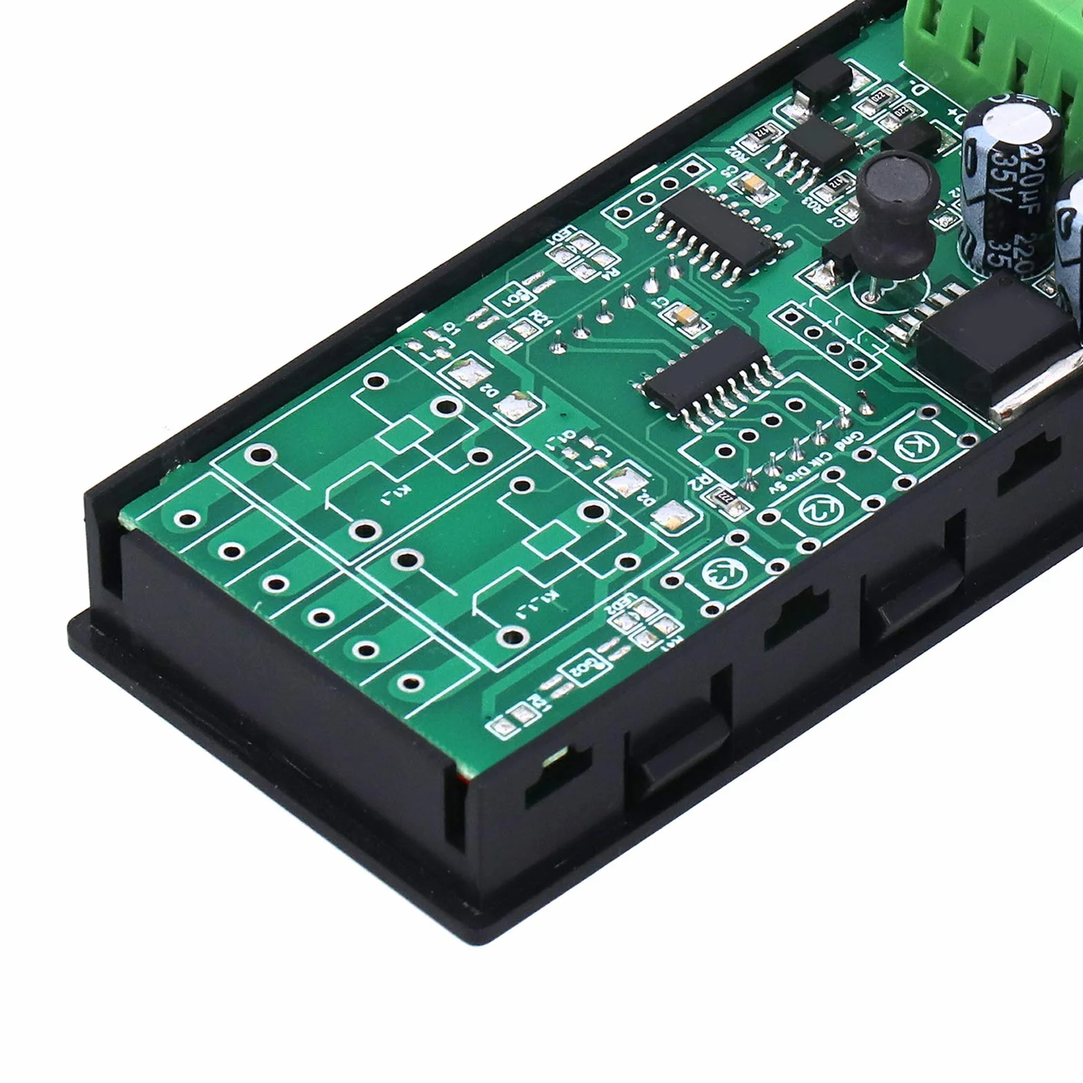 Pantalla LED 7 Segmentos Módulo Modbus RTU, Pantalla Digital 4 Dígitos, Display para PLC, Comunicación Serie, Componentes Electrónicos Industrial