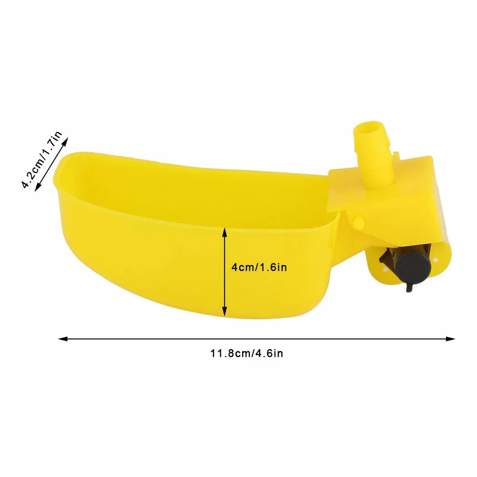 12 tazas de agua de codorniz para palomas, bebedero automático para pájaros, bebedero para pájaros, taza para beber, cuenco, sistema de riego para aves, herramientas agrícolas para jaulas, bebederos p