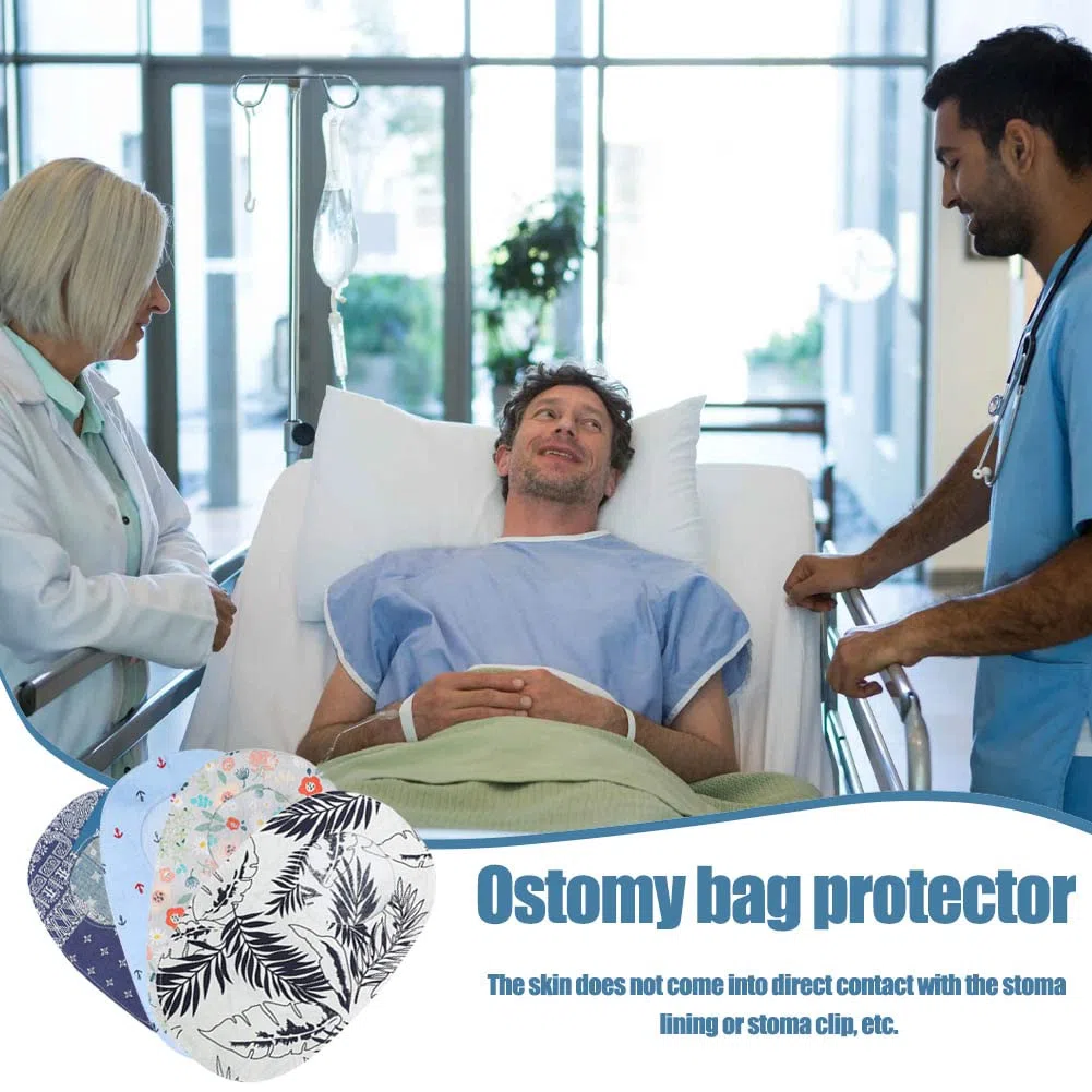 Funda para bolsa de ostomía, fundas elásticas para bolsa de colostomía, bolsa universal de soporte para estoma de ileostomía