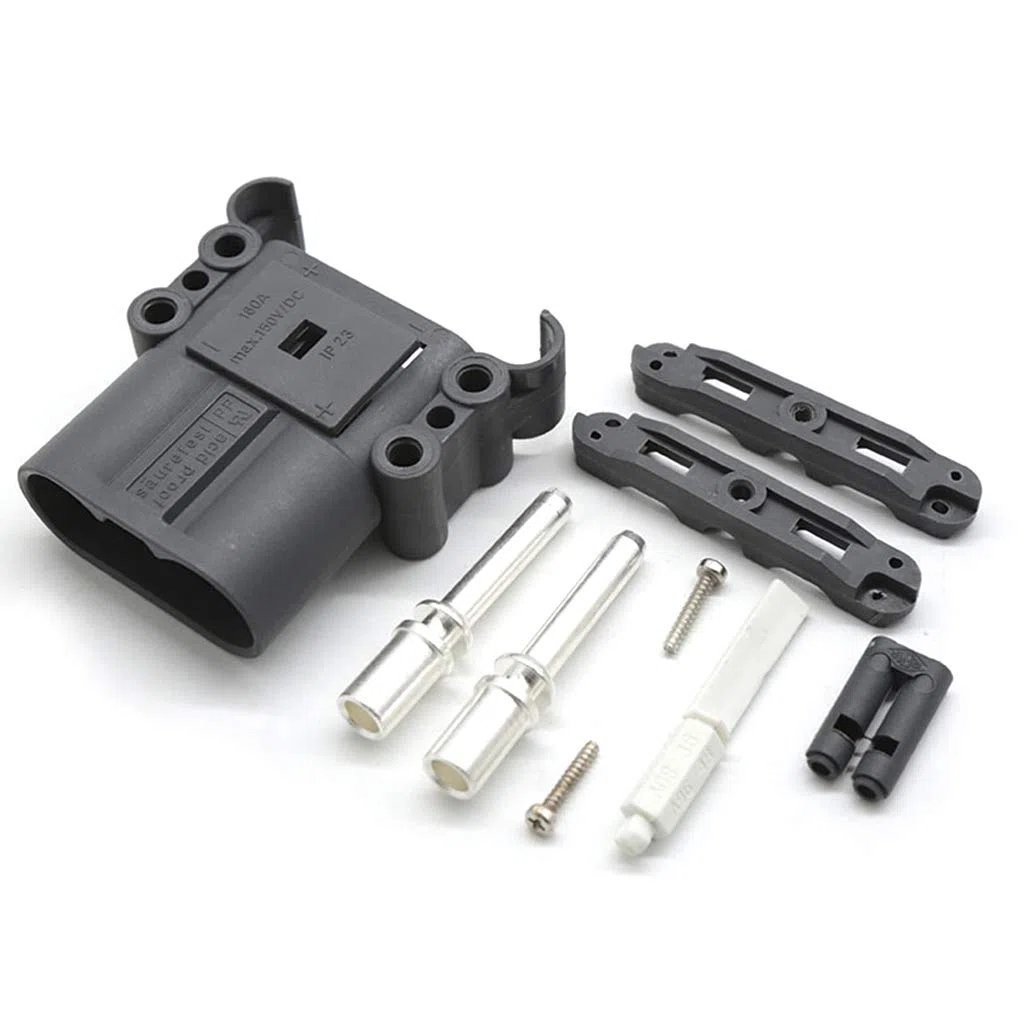 Conectores Macho de batería de 160 A, Conector de alimentación de Carretilla elevadora de 150 V, Enchufe Industrial de Carga para transpaletas eléctricas