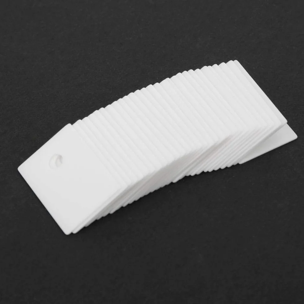 ViaGasaFamido 100 Unidades To-220 14X20X1 Mm Alúmina Cerámica Aislante Eléctrico Alta Resistencia Transistor Mos Igbt Disipador de Calor con Orificio 3,2 Mm Enfriamiento Eficiente